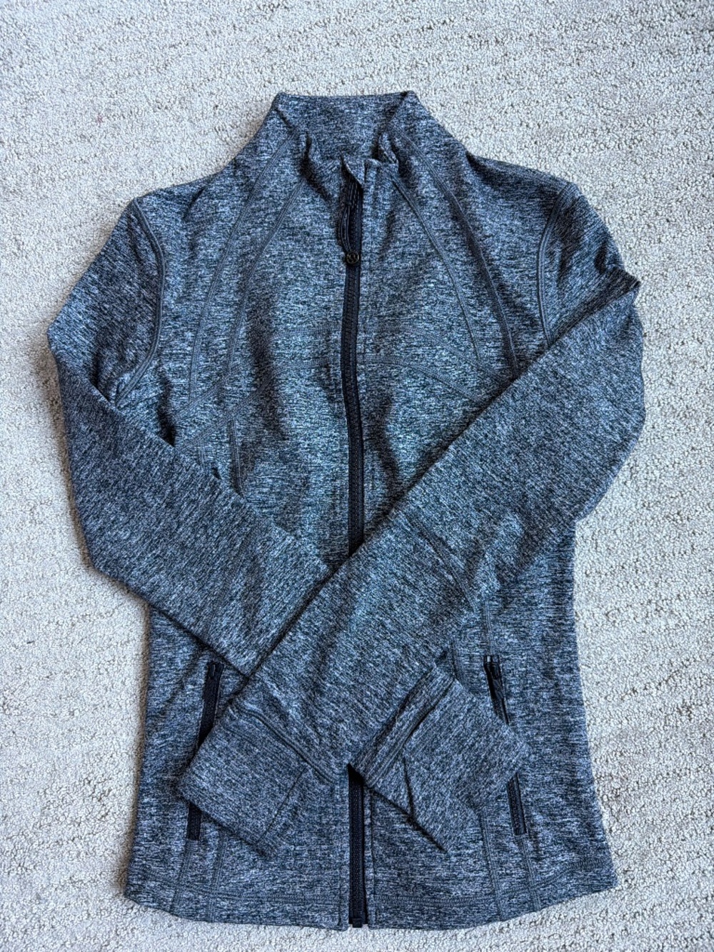 gray lululemon define jacket